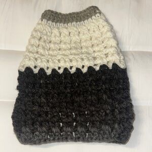 Handmade pets crochet sweater